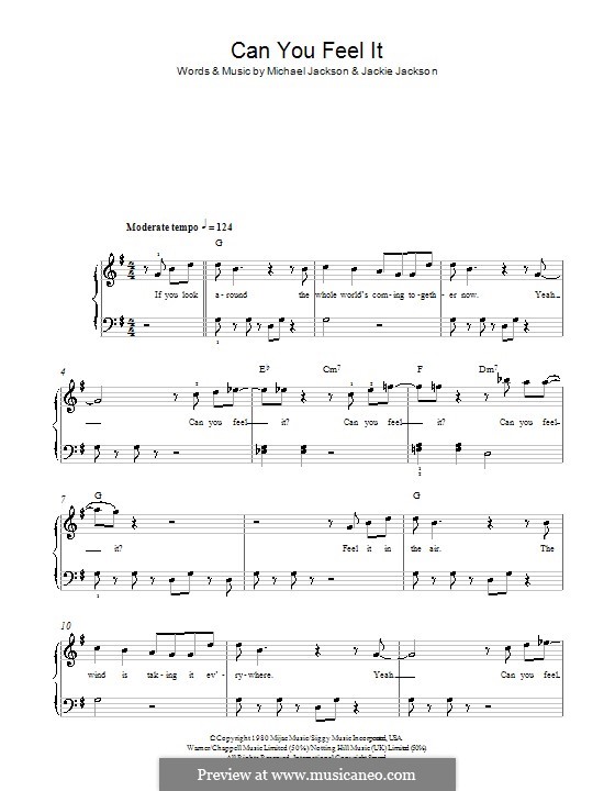 Can you feel it the jacksons por j jackson m jackson em m sicaneo