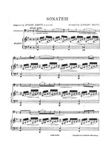 Sei Lezioni: Lezione No.3 in E Minor by Attilio Ariosti