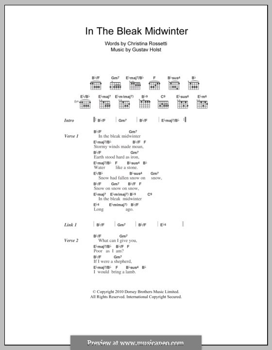 Vocal version: Letras e Acordes by Gustav Holst