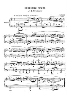 Suite in Five Movements, Op.1: Prelude and Gavotte by Eugen d'Albert