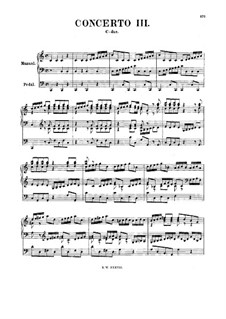 Concerto for Keyboard in C Major, BWV 594: concerto para teclado em C maior by Johann Sebastian Bach