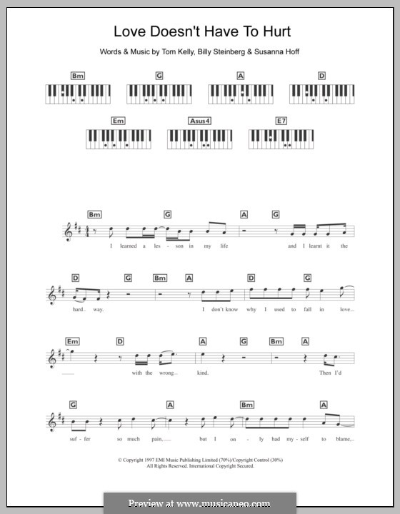 Love Doesn't Have to Hurt (Atomic Kitten) por B. Steinberg, S. Hoffs, T