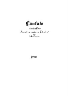 In allen meinen Taten, BWV 97: Partitura completa by Johann Sebastian Bach