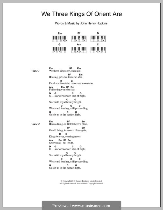Vocal version: Letras e Acordes by John H. Hopkins Jr.