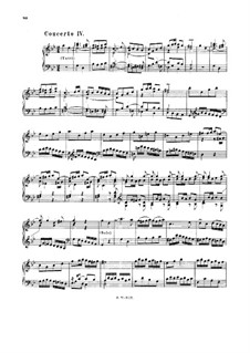 Concerto for Keyboard in G Minor, BWV 975: Concerto for Keyboard in G Minor by Johann Sebastian Bach