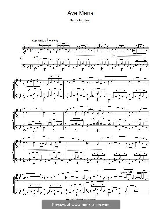 Piano version: para um único musico (Editado por H. Bulow) by Franz Schubert