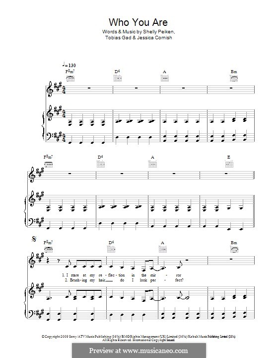 Who You Are (Jessie J) por J. Cornish, S. Peiken, T. Gad em músicaNeo