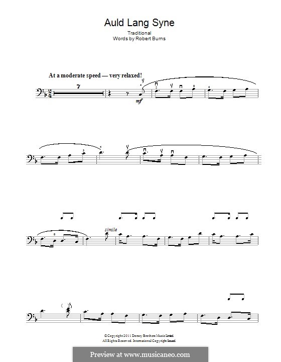 Vocal-instrumental version (printable scores): para violoncelo by folklore