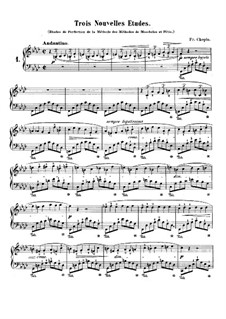 Trois nouvelles études, B.130 KK IIb/3: No.1 in F Minor by Frédéric Chopin