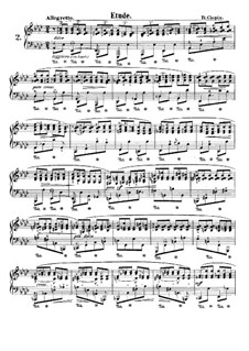 Trois nouvelles études, B.130 KK IIb/3: No.2 em A flat maior by Frédéric Chopin