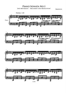 Sonata No.1: Segundo movimento by Irminsul Harp