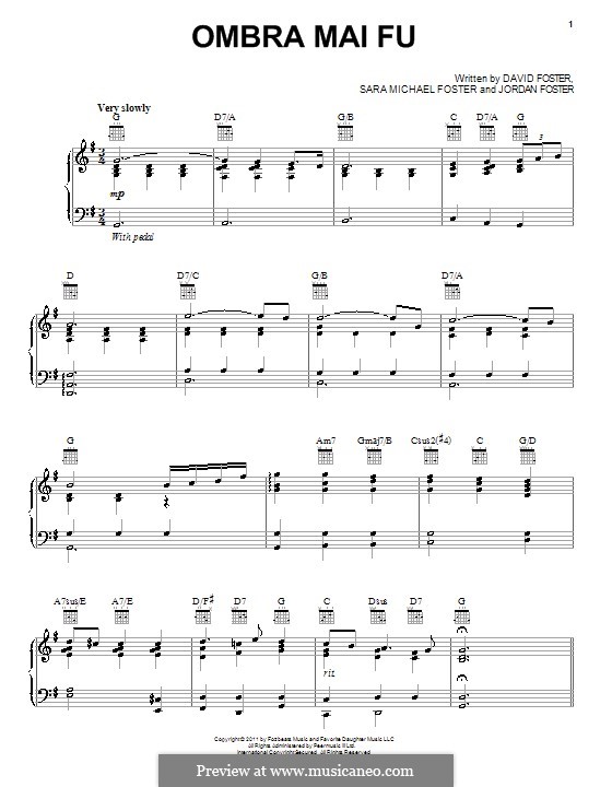 Largo (Ombra mai fu) printable score: Para Piano by Georg Friedrich Händel