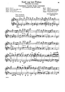 Noël sur les flûtes: Noël sur les flûtes by Louis Claude  Daquin
