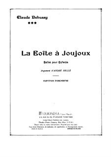 La boîte à joujoux (The Toybox), L.128: partitura completa by Claude Debussy