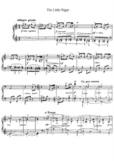 Le petit nègre (The Little Negro), L.114: Para Piano by Claude Debussy