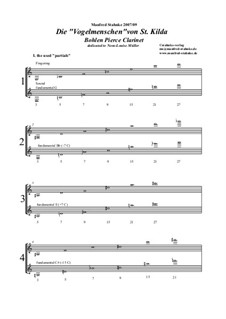 Die Vogelmenschen von Sankt Kilda (2 Bohlen-Pierce-Clarinets): Die Vogelmenschen von Sankt Kilda (2 Bohlen-Pierce-Clarinets) by Manfred Stahnke