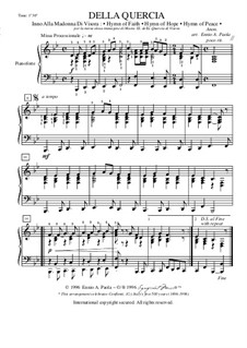 Della Quercia: Para Piano by Unknown (works before 1850)