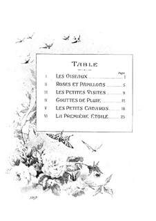 Au jardin: set completo by Théodore Dubois