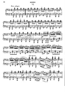 No.6 Sousedská: para piano de quadro mãos by Antonín Dvořák