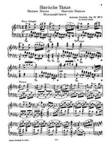 Book II: Para Piano by Antonín Dvořák