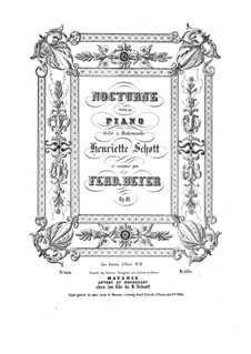 Nocturne, Op.81: noturno by Ferdinand Beyer