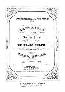 Twelve Elegant Fantasias on Russian Themes by Various Composers, Op.100: No.10 Chant National by Ferdinand Beyer