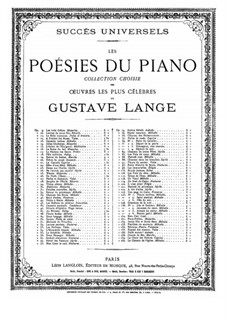 Pure as Snow (Alpine Flower), Op.31: Para Piano by Gustav Lange