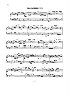 Prelude and Fugue No.19 in A Major, BWV 888: para cravo by Johann Sebastian Bach