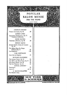 Aquarelle: Para Piano by Rafael Joseffy