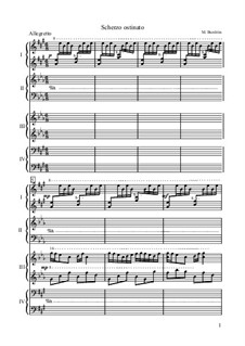 Scherzo ostinato: Scherzo ostinato by Mikhail Burshtin
