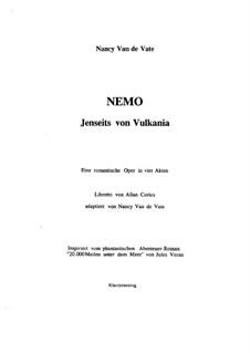 Nemo: Jenseits von Vulkania: partituras de vocais by Nancy Van de Vate