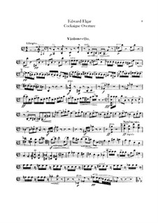 Cockaigne (In London Town), Op.40: parte violoncelo by Edward Elgar