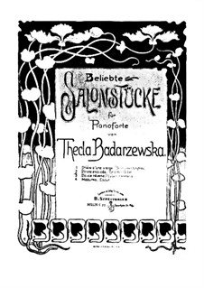 Prière exaucée (Answer of the Maiden's Prayer): para um único musico (Editado por H. Bulow) by Tekla Bądarzewska-Baranowska