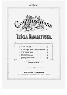 Sympathie: para um único musico (Editado por H. Bulow) by Tekla Bądarzewska-Baranowska