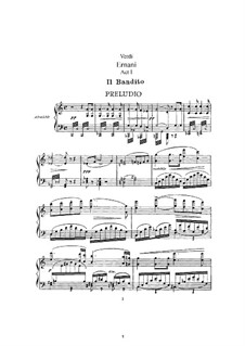 Ernani: arranjos para solistas, coral e piano by Giuseppe Verdi