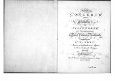 Six Concertos for Strings and Keyboard, Op.11: parte violoncelo by Carl Friedrich Abel