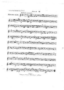 Omnes de Saba venient, HV 40: Oboe parte II by Joseph Eybler