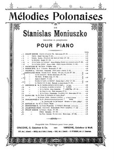 L'Etoile: arranjo para piano by Stanisław Moniuszko