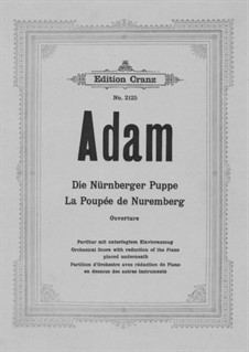 La Poupée de Nuremberg (The Nuremberg Doll): Ouverture by Adolphe Adam