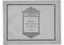 Si j'étais roi (If I Were King): Ouverture, for piano four hands by Adolphe Adam