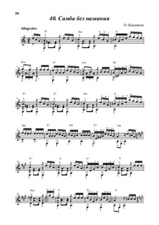 Samba no title, Op.18: Samba no title by Oleg Kopenkov