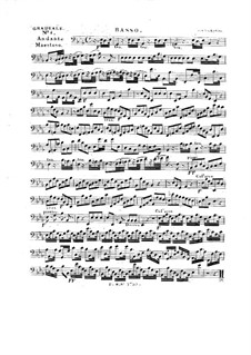 Tua est potentia, HV 50: parte violoncelo by Joseph Eybler