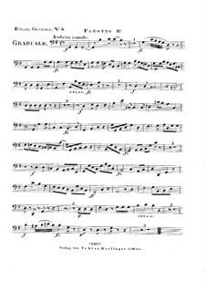 Dies sanctificatus, HV 61: fagote parte II by Joseph Eybler