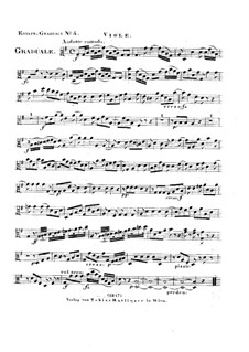 Dies sanctificatus, HV 61: parte viola by Joseph Eybler