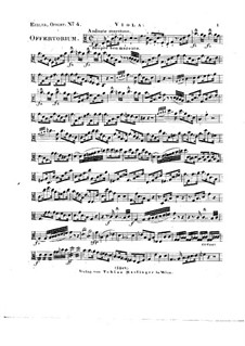 Tui sunt coeli, HV 78: parte viola by Joseph Eybler