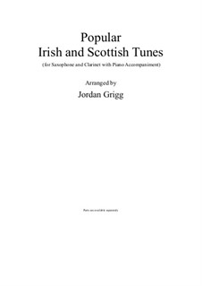 Popular Irish and Scottish Tunes: Popular Irish and Scottish Tunes by Jordan Grigg