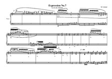 Expression No.7 for piano, MVWV 69: Expression No.7 for piano by Maurice Verheul