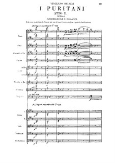 I puritani (The Puritans): Ato II by Vincenzo Bellini