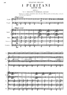 I puritani (The Puritans): Ato III by Vincenzo Bellini