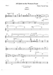 All Quiet on the Western Front: parte orquetra by Nancy Van de Vate